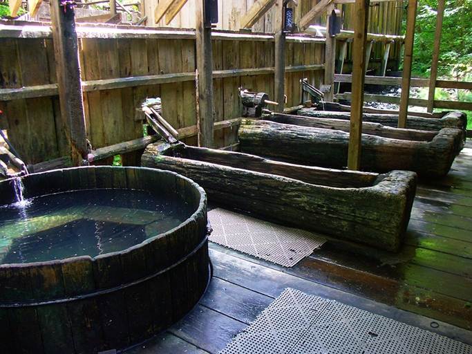 Bagby Hot Springs is a beautiful spot to relax in one of the many hot spring pools.