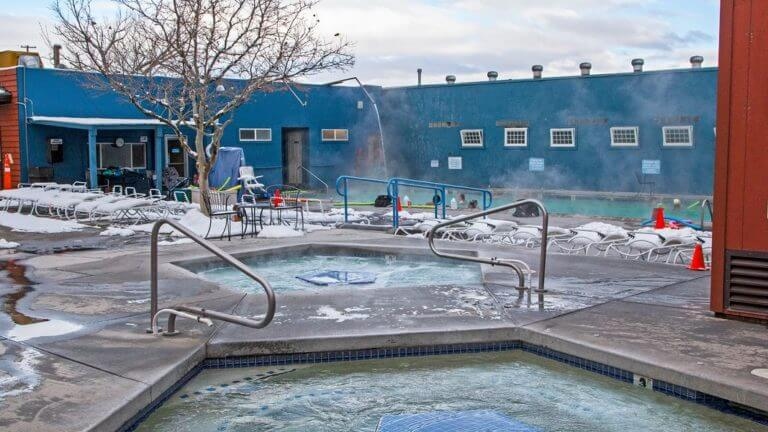 Carson Hot Springs Resort is a great place to stay if you're looking to enjoy the hot springs near Lake Tahoe.