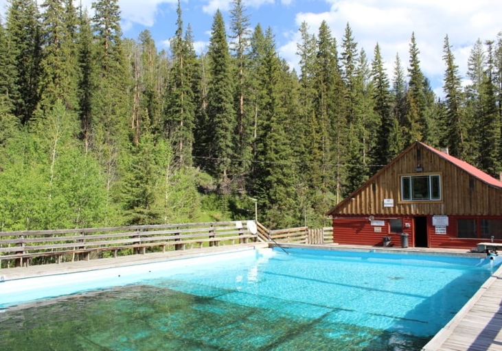 Elkhorn Hot Springs is home to two amazing hot springs pools that are perfect for a relaxing soak.