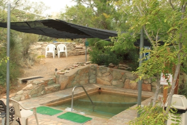 Faywood Hot Springs offers four different pools to choose from, all with different temperatures to accommodate everyone.