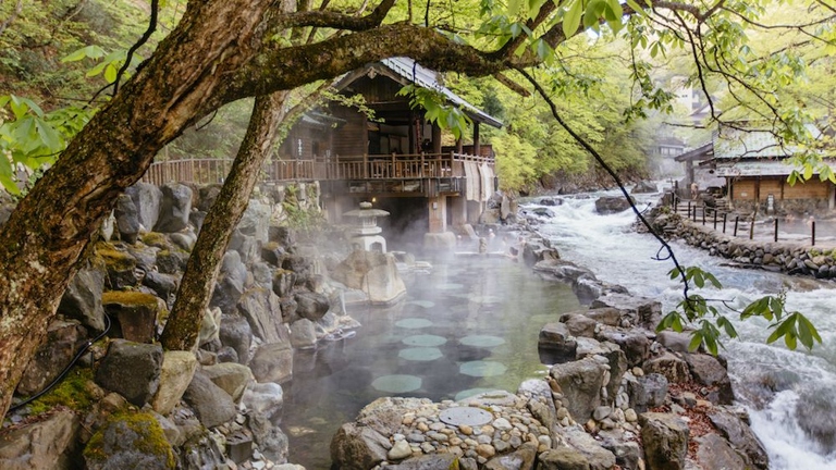 Hot springs tubs are a great way to relax and enjoy the natural beauty of the area.
