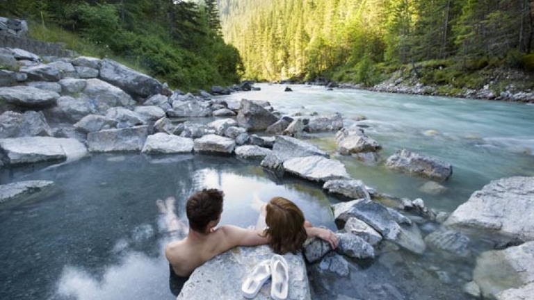 Lussier Hot Springs is located in East Kootenay, BC, Canada.
