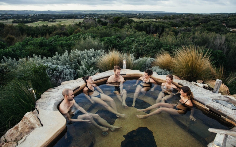 Peninsula Hot Springs is a world-renowned natural hot springs and day spa destination located in Fingal, Victoria, Australia.