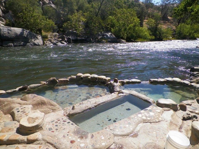 Remington Hot Springs is a beautiful spot in Kern Canyon, California where you can find hot spring pools.