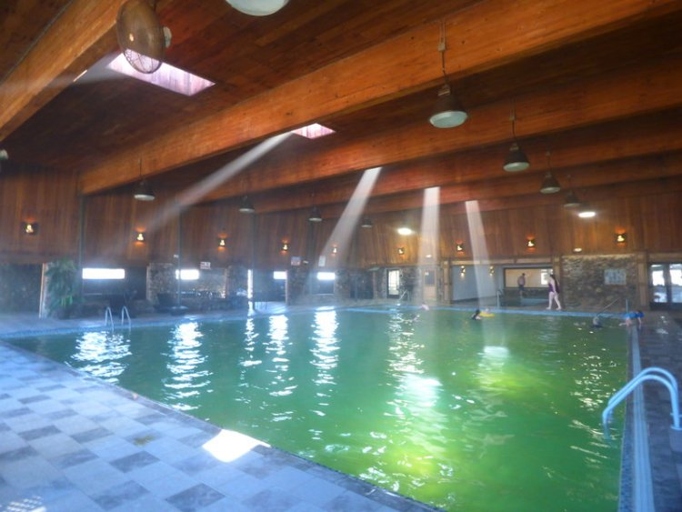 Sato, Montana is home to the Sleeping Buffalo Hot Springs, a series of natural hot springs pools.