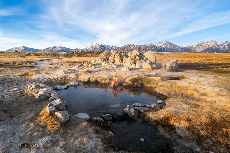 Shepherd Hot Springs is a great place to relax and rejuvenate in Mammoth Lakes, CA.