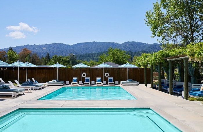 The Calistoga Motor Lodge & Spa is a historic hotel that has been completely renovated and updated with modern amenities while still maintaining its original charm.