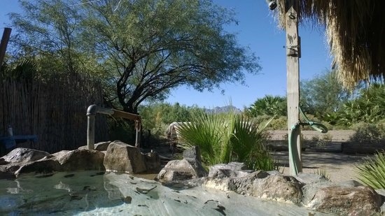 The El Dorado Hot Springs are located in Tonopah, Arizona.