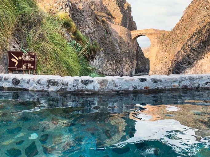 The hot springs near Machu Picchu are a popular tourist destination for those looking to relax and take in the natural beauty of Peru.