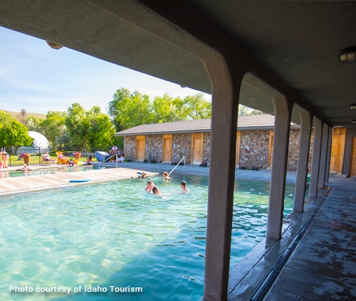 The Miracle Hot Springs are located in Buhl, Idaho.