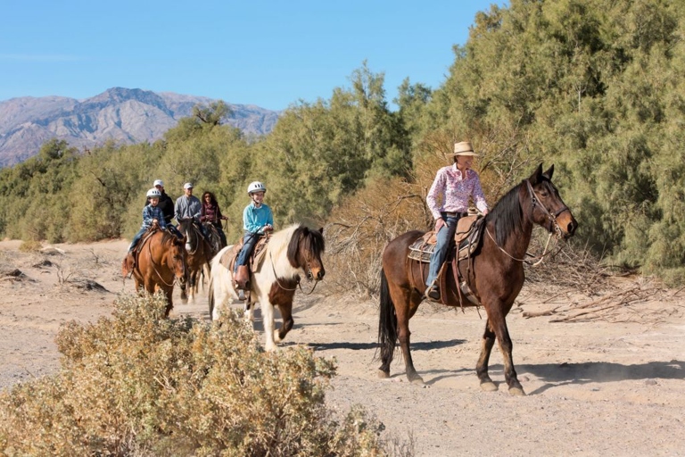 The Oasis at Death Valley offers horseback and carriage rides through the desert landscape.