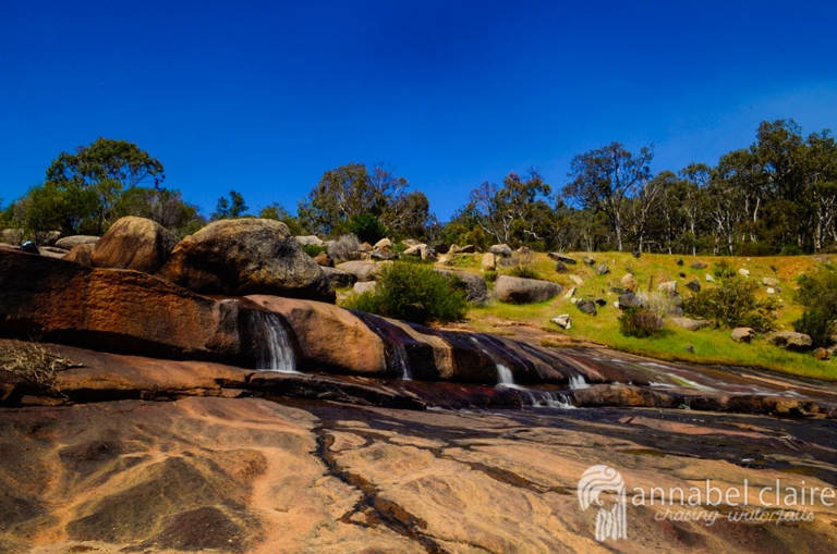 The pool is located in John Forrest National Park, Hovea, WA, Australia.
