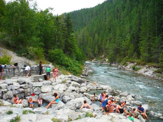 There are few things as relaxing as soaking in a natural hot spring pool, and Lussier Hot Springs in East Kootenay, BC, Canada is a great place to do just that.