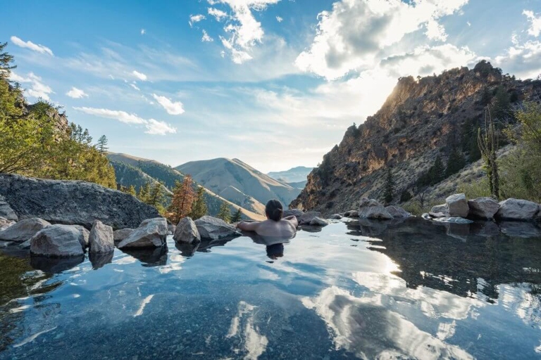 There are six hot springs in Idaho that are perfect for a relaxing day trip.